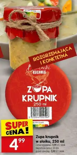 Twój Market Zupa krupnik w słoiku Diatecki Kuchnia, 250 ml oferta