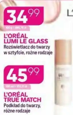 Koliber drogerie L'oréal lumi le glass rozświetlacz do twarzy w sztyfcie oferta