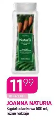 Koliber drogerie Joanna naturia kąpiel solankowa oferta