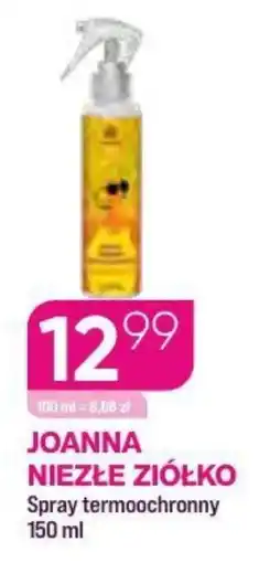 Koliber drogerie Joanna niezłe ziółko spray termoochronny oferta