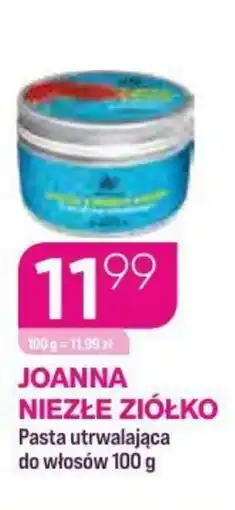Koliber drogerie Joanna niezłe ziółko pasta utrwalająca do włosów oferta