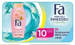 Koliber drogerie Fa żel pod prysznic oferta