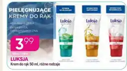 Koliber drogerie Luksja krem do rąk oferta