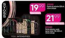 Koliber drogerie Syoss pianka do włosów oferta