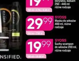 Koliber drogerie Syoss suchy szampon do włosów oferta