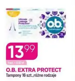 Koliber drogerie O.b. extra protect tampony oferta