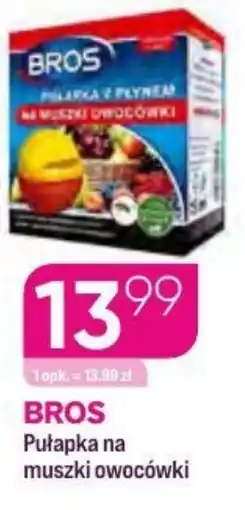 Koliber drogerie Bros pułapka na muszki owocówki oferta