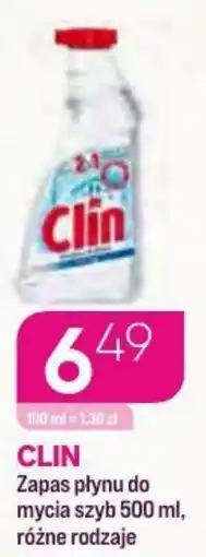 Koliber drogerie Clin zapas płynu do mycia szyb oferta