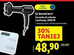 Lidl Suszarka z jonizacją 2000 w Silvercrest oferta