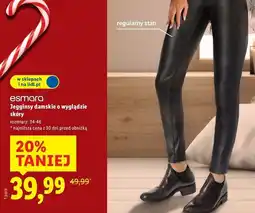 Lidl Jegginsy 34-46 Esmara oferta