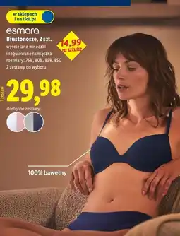 Lidl Biustonosz 85c Esmara Lingerie oferta