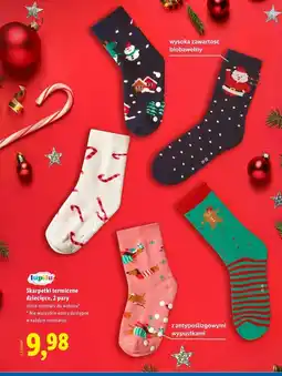 Lidl Skarpetki termiczne Lupilu oferta