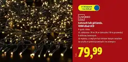 Lidl Girlanda 1000 led Livarno Home oferta