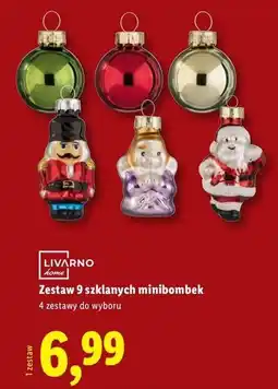 Lidl Mini bombki Livarno Home oferta
