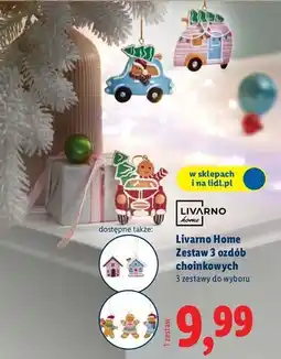 Lidl Ozdoby choinkowe Livarno Home oferta