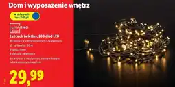 Lidl Łańcuch świetlny 200 led Livarno Home oferta