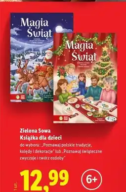 Lidl Magia świąt - poznawaj świąteczne zwyczaje i twórz ozdoby Zielona Sowa oferta