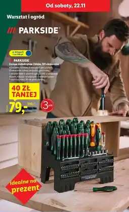 Lidl Zestaw śrubokrętów i bitów Parkside oferta