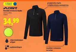 Lidl Koszulka termiczna m-xl Crivit oferta