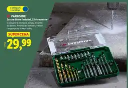Lidl Zestaw bitów i wierteł Parkside oferta