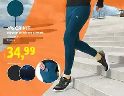 Lidl Legginsy termiczne damskie s-l Crivit oferta