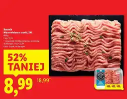 Lidl Mięso mielone wieprzowe z szynki Rzeźnik Codzienna Dostawa oferta