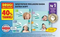 Biedronka Pieluszki dla dzieci midi 3 Dada Extra Soft oferta
