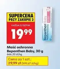 Biedronka Maść ochronna do pielęgnacji skóry niemowląt Bepanthen Baby oferta