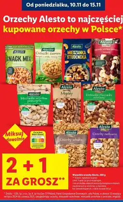 Lidl Orzechy nerkowca Alesto oferta