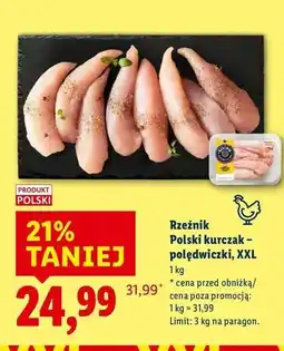 Lidl Polędwiczki z kurczaka Rzeźnik Codzienna Dostawa oferta