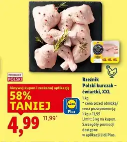 Lidl Ćwiartka z kurczaka Rzeźnik Codzienna Dostawa oferta