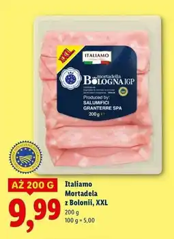 Lidl Mortadella bologna igp Italiamo oferta
