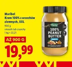 Lidl Masło orzechowe smooth Maribel oferta