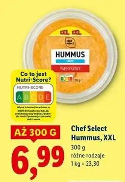 Lidl Hummus paprykowy Chef Select oferta