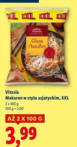 Lidl Makaron noodles Vitasia oferta