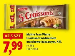 Lidl Croissant z nadzieniem orzechowo-kakaowym Jean-Pierre oferta