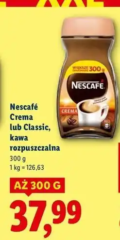 Lidl Kawa Nescafe Classic oferta