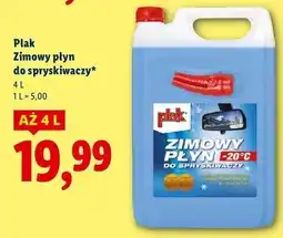 Lidl Zimowy płyn do spryskiwaczy -20c Plak oferta
