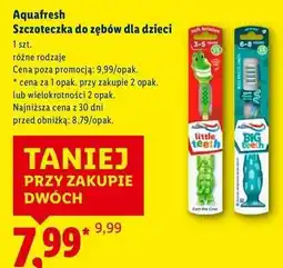Lidl Szczoteczka do zębów Aquafresh My Big Teeth oferta
