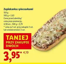 Lidl Zapiekanka z pieczarkami i serem oferta