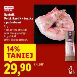 Lidl Królik z podrobami Rzeźnik Codzienna Dostawa oferta