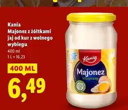 Lidl Majonez klasyczny Kania oferta