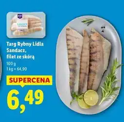 Lidl Sandacz filet Targ Rybny Lidla oferta