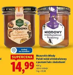 Lidl Miód dynia-pomarańcza-cynamon Mazurskie Miody oferta