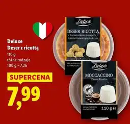 Lidl Deser ricotta moccaccino Deluxe (Schwarz) oferta