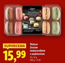 Lidl Makaroniki z nadzieniem czekoladowym Deluxe (Schwarz) oferta