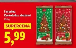 Lidl Czekolada z motywem świątecznym Favorina oferta