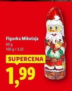 Lidl Mikołaj z czekolady oferta