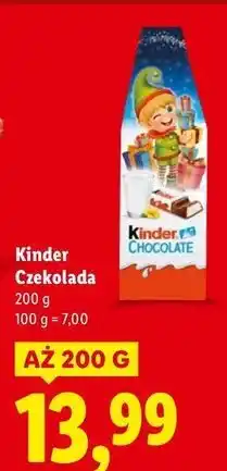 Lidl Czekoladki Kinder Chocolate oferta