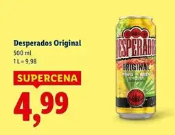 Lidl Piwo Desperados oferta